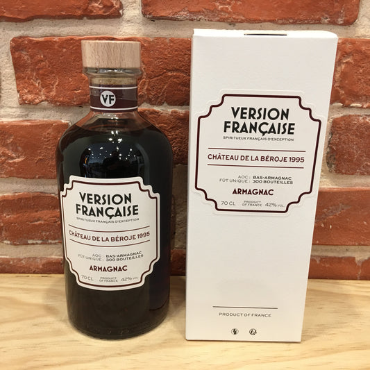 Armagnac Version Française Château de la Beroje 1995