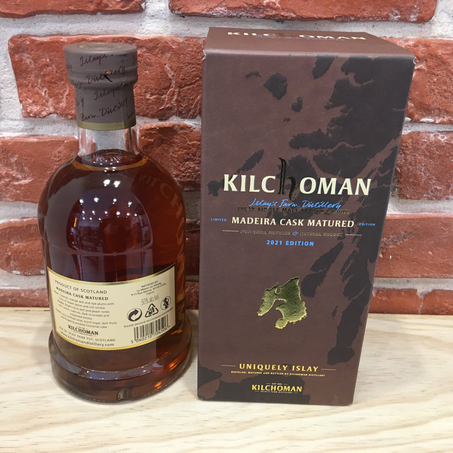 Kilchoman 5 ans Madeira Cask Matured