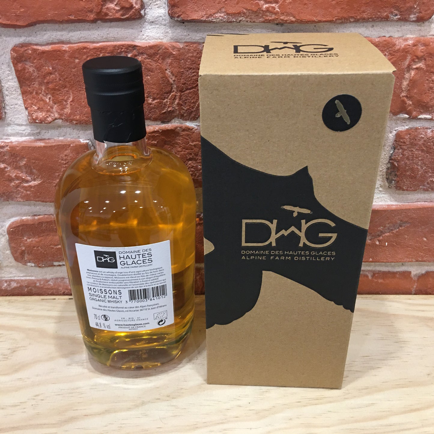 Domaine des Hautes Glaces Moissons Single Malt Organic