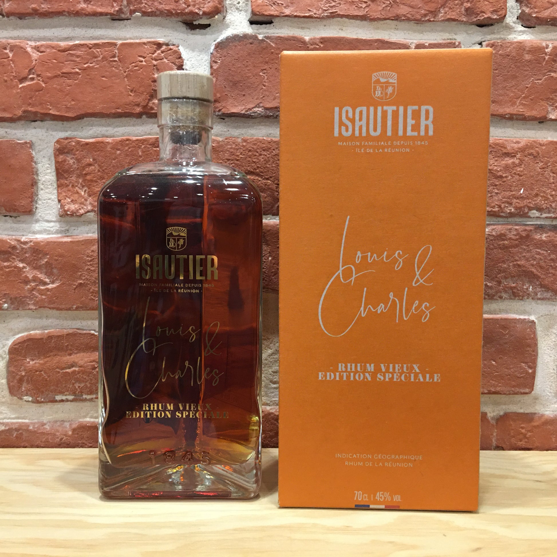 Rhum Isautier Louis & Charles Rhum Vieux